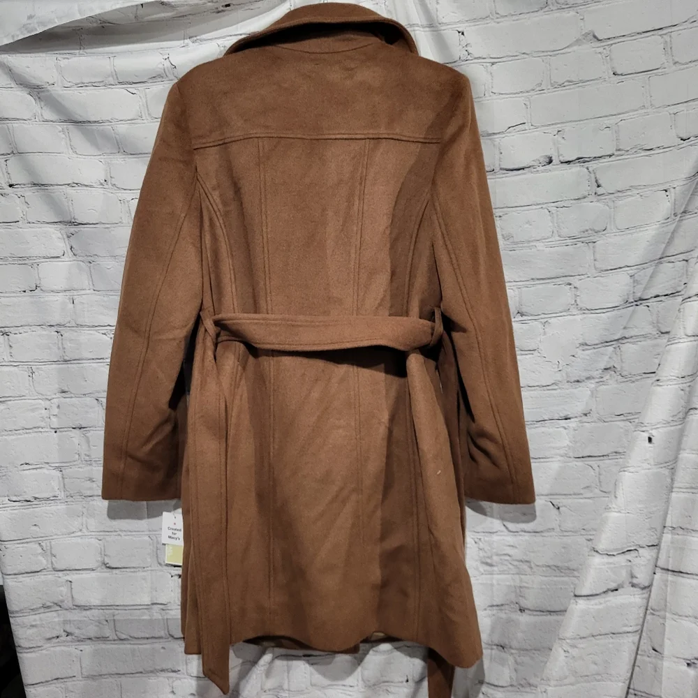 Michael Kors wool blend coat new